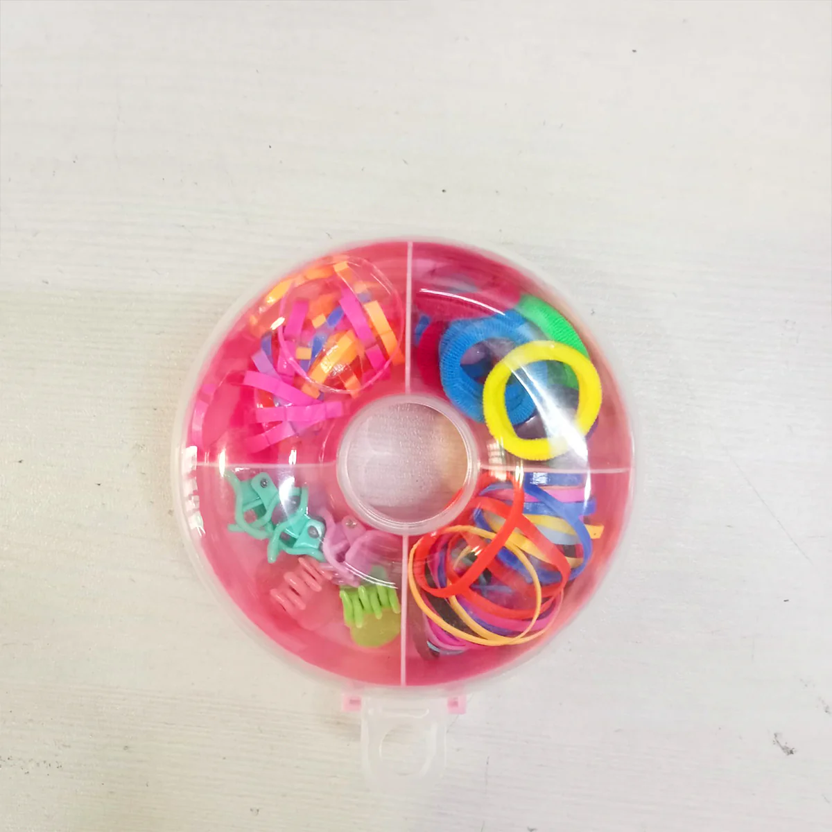 AM1192 Cute Mini donut round hair accessories gift box - Image 7