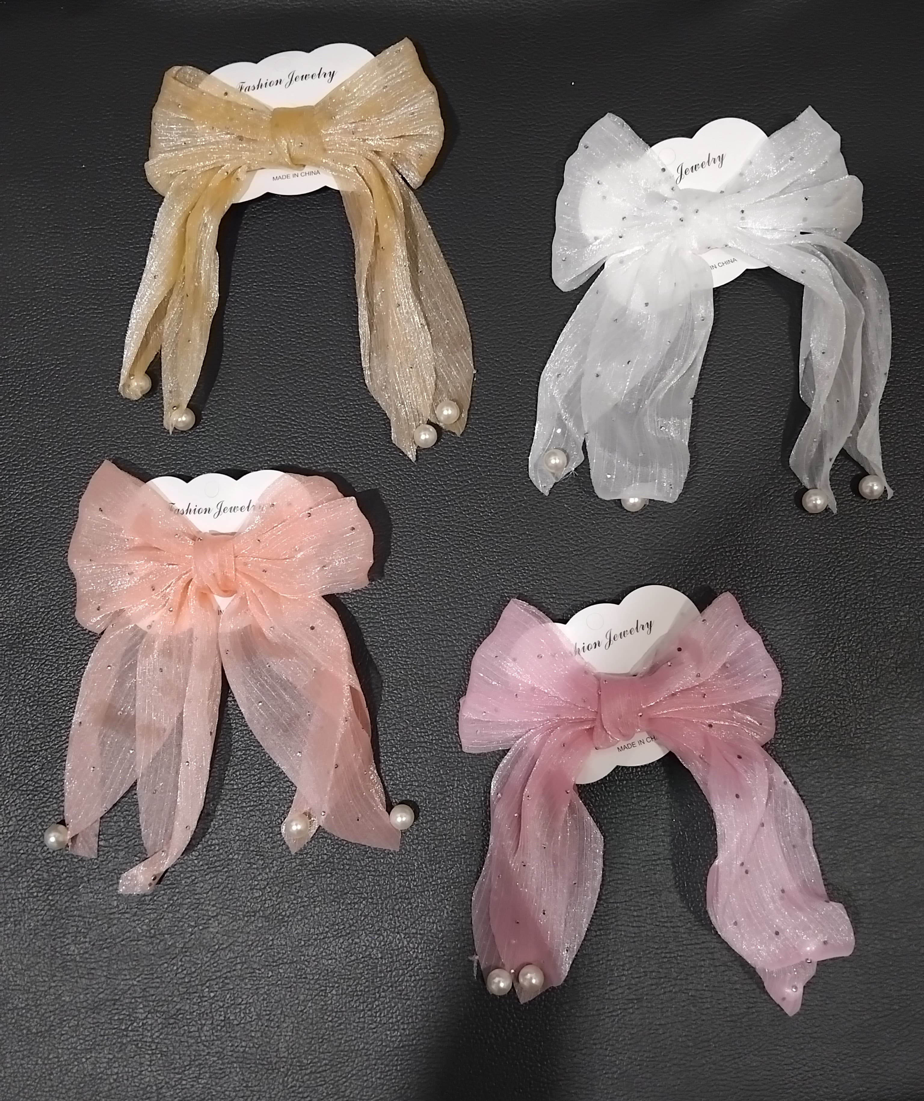 AM1215 Bow Hair Clip Multicolour for Girls Pack of One - Image 6