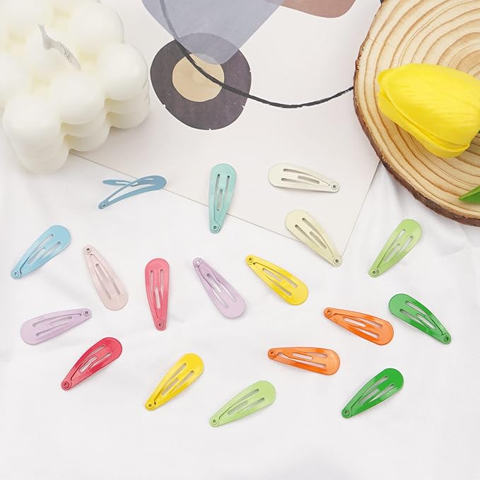 AM1221 Mini Hair Colour Pin Clips Baby Girl Hair Clips Candy Color Girls Hair Clips 10Pcs