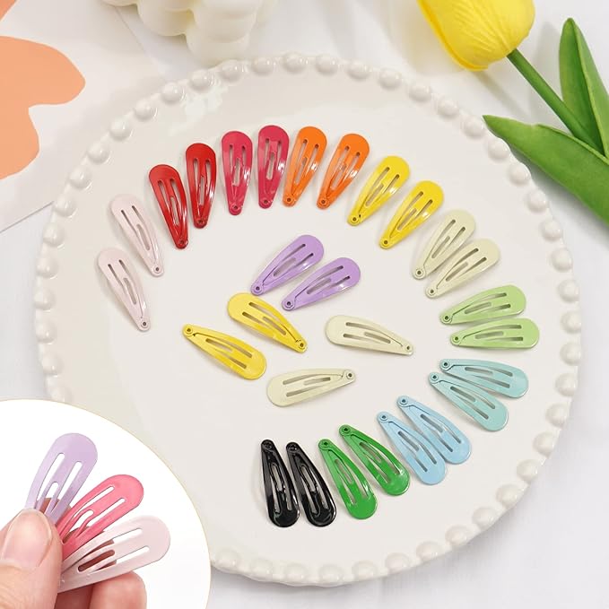 AM1221 Mini Hair Colour Pin Clips Baby Girl Hair Clips Candy Color Girls Hair Clips 10Pcs - Image 2