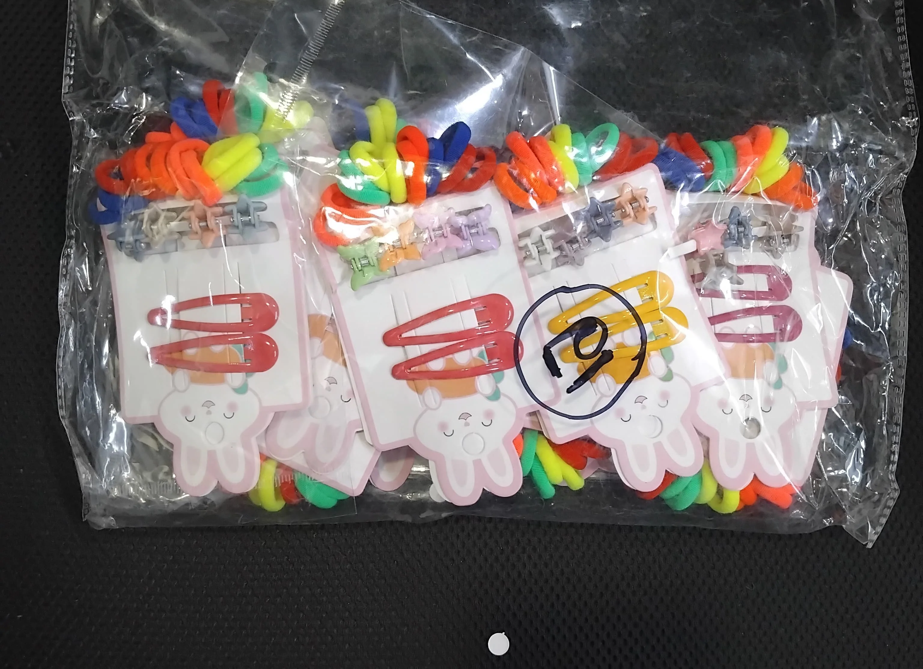 AM1227 Hair Combo Set Hair Rubber, Bands hair, Hair Pin Combo Set - Image 4