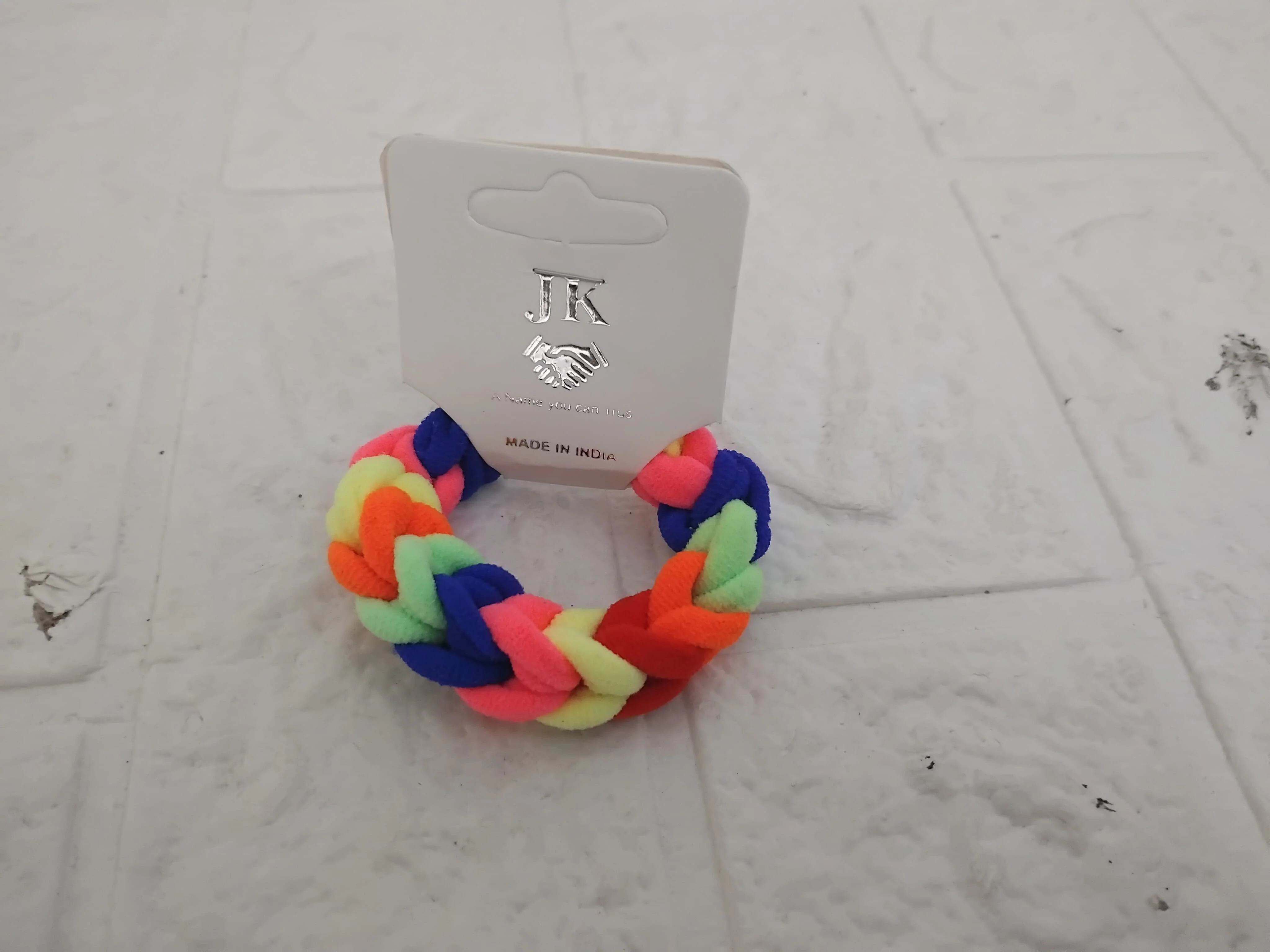 AM1251 Hair Ring Hair Elastic Rubber Bands Hair Soft Multicolour - Image 3