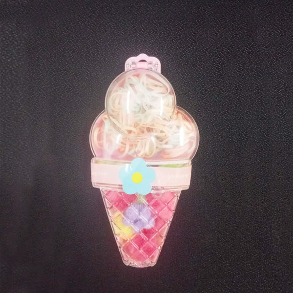AM1258 Ice-Cream Cone Hair Rubber - Image 3