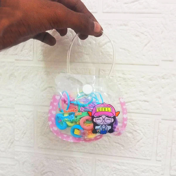 AM1264 Pouch Combo Rubber Bands Packet for Baby Girl Kids - Image 3