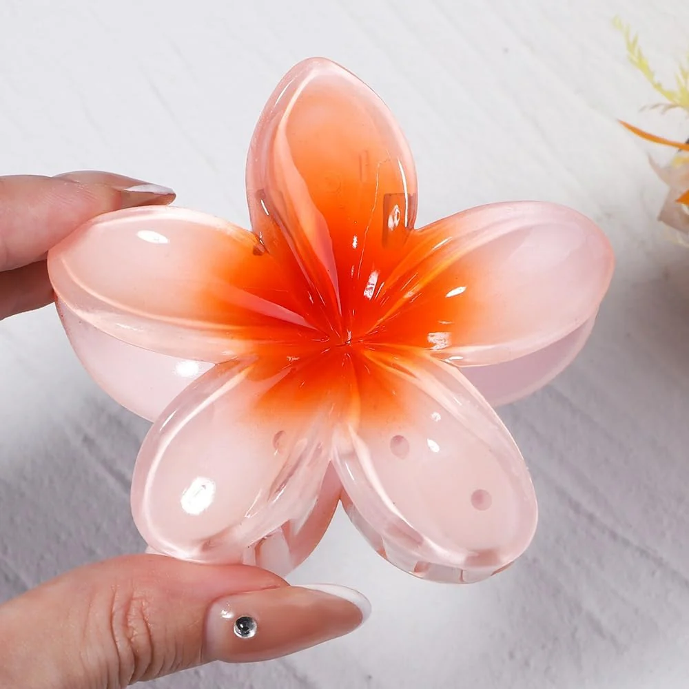 AM1265 Big Daisy Flower Hair Claw for Women/Girls 1 Pcs (Multicolour) - Image 5