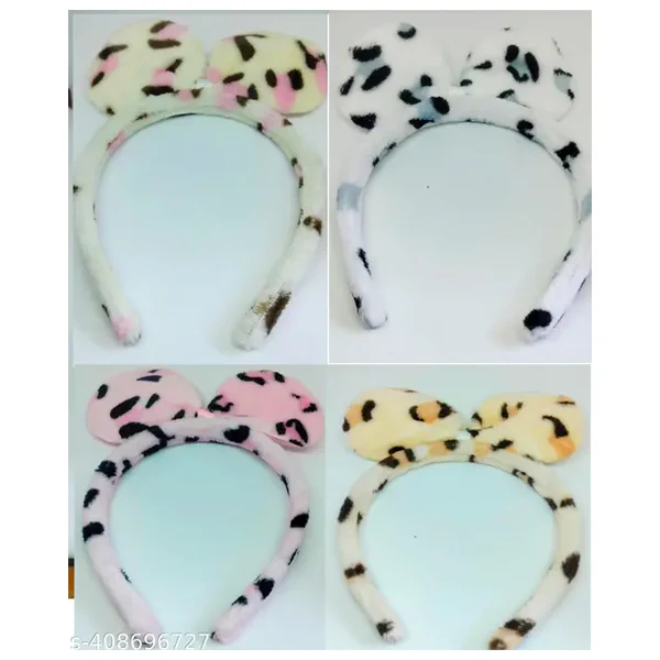 AM1273 Velvet Rabbit Bunny Hair Band (1 Pcs) - Image 2
