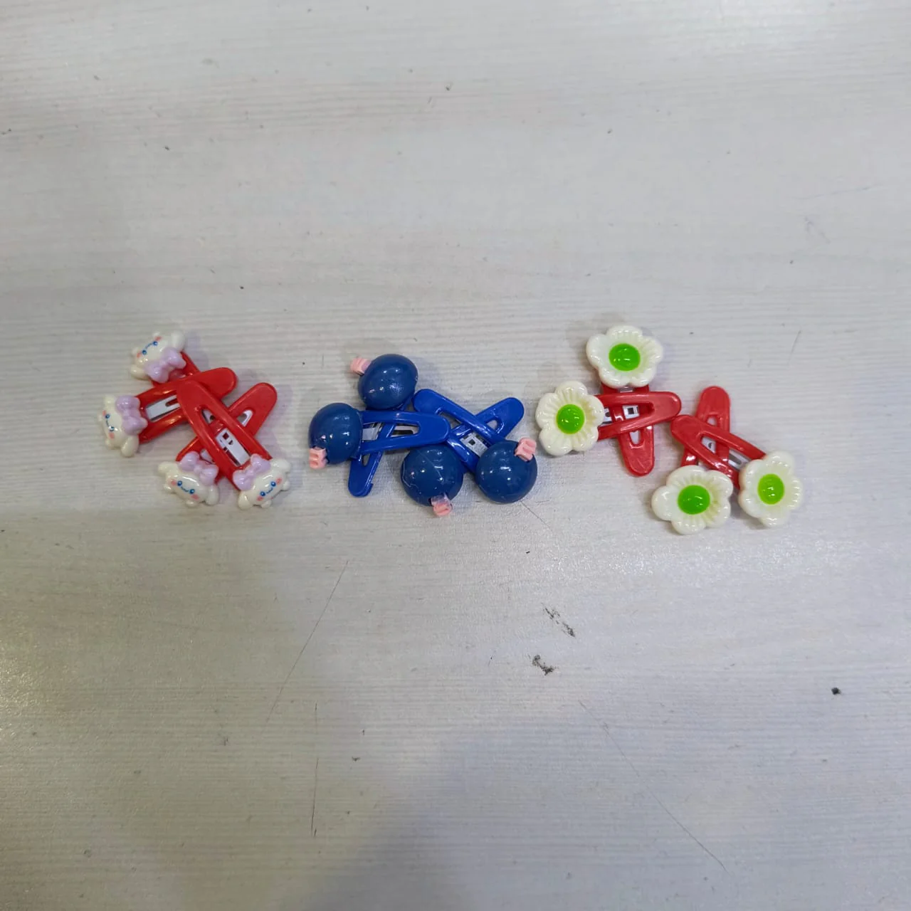 AM1276 Beautiful Mini Multipal Shape Hair Clutcher Hair Claw Clips for Baby Girls - 4pcs - Image 6