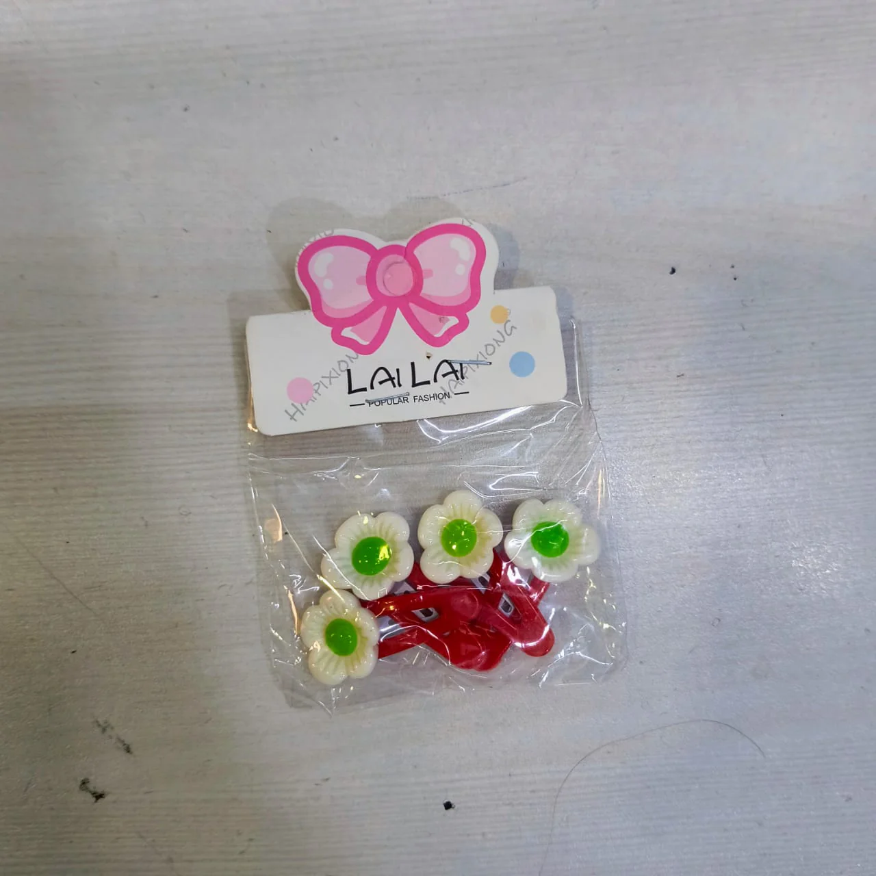 AM1276 Beautiful Mini Multipal Shape Hair Clutcher Hair Claw Clips for Baby Girls - 4pcs - Image 7