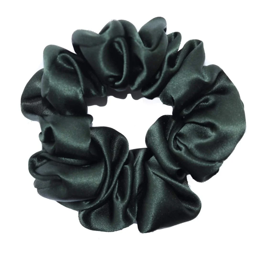 AM1282 Silk Hair Ties for Women Girls with Elastic Band - 1pc - Image 4
