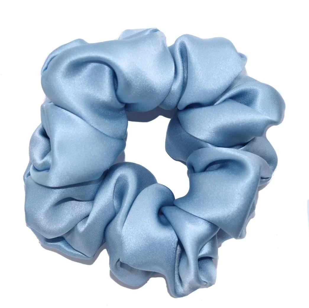AM1282 Silk Hair Ties for Women Girls with Elastic Band - 1pc - Image 7