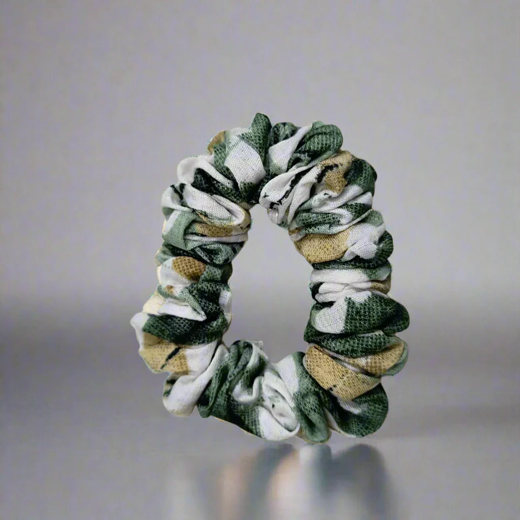 AM1288 Printed Small Hair band Elastic Rubber Multicolor Color Hair Rope For Women and Girls 1pc - Image 2