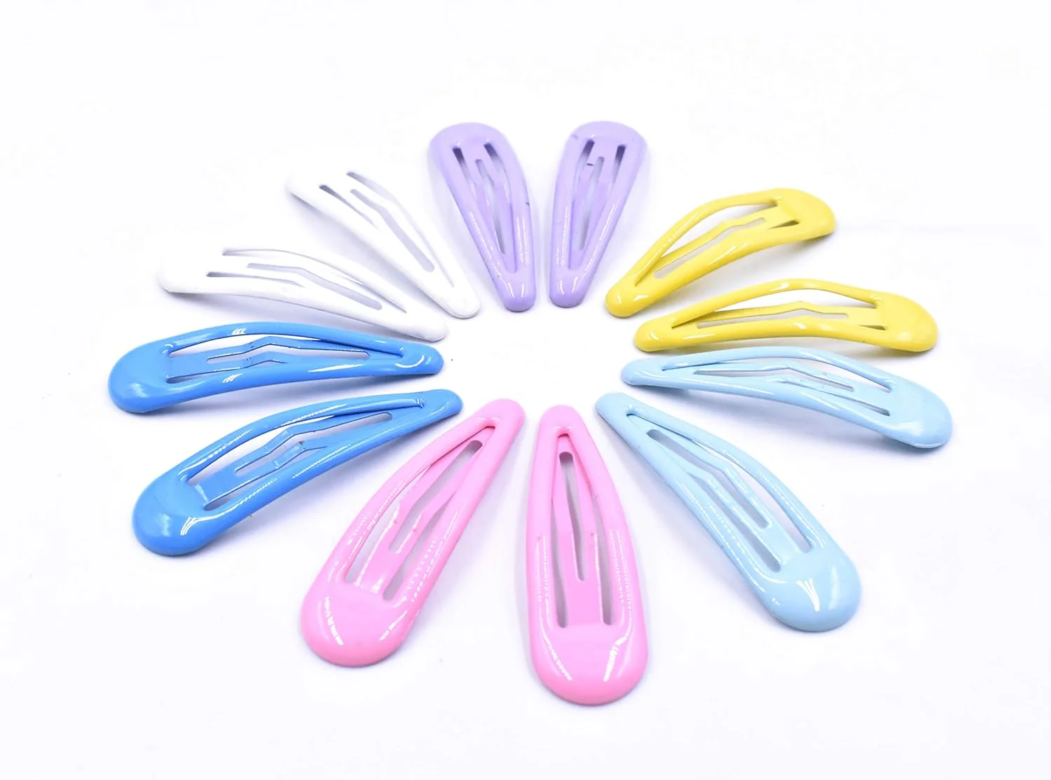 AM1299 Tic Tac Hair Pin For Women 12pc ( Multicolor ) - Image 2