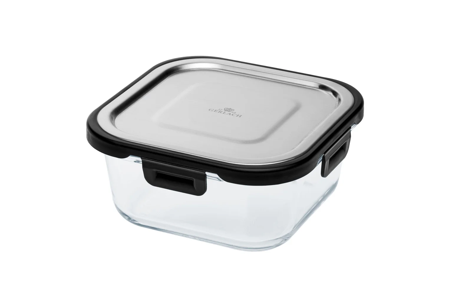 AM2026 Cello Steel-O Fresh Borosilicate Square Container 320ml - Image 7