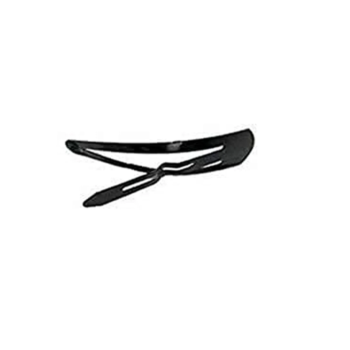 AM1119 mini Fancy Stainless Steel Black Tik Tik Pin set of 12 - Image 4