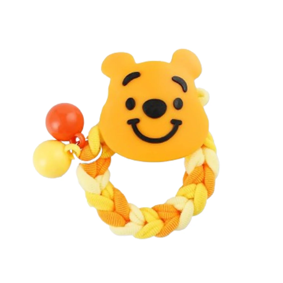 AM1120 Pooh Bear Headband Elastic Rubber Band Rainbow Hair Multicolor - Image 6