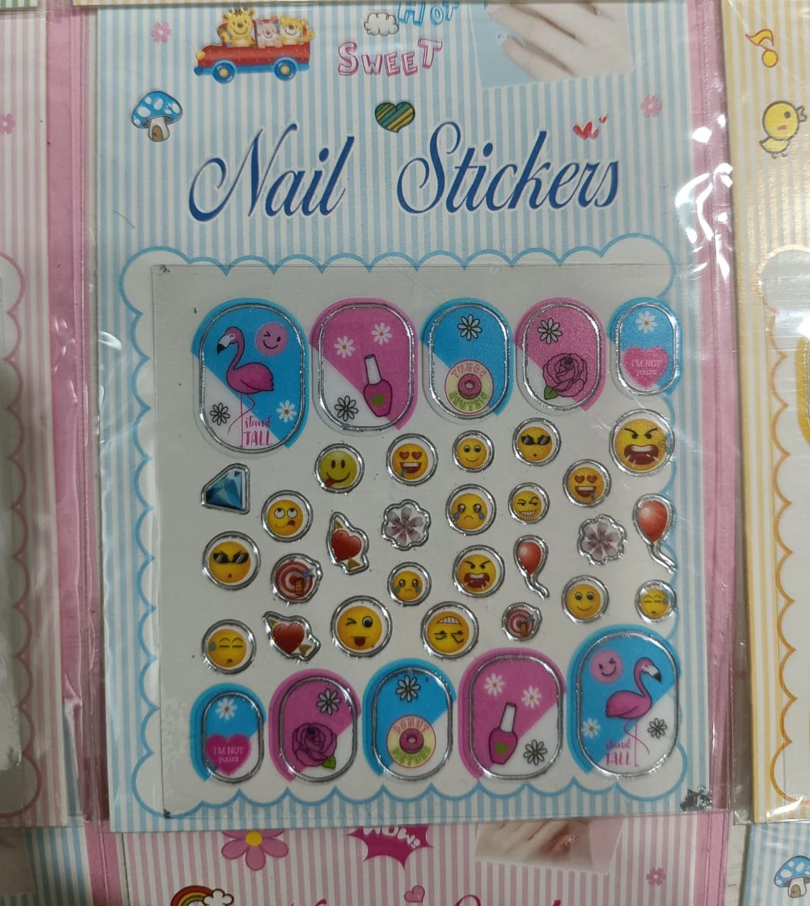 AM1123 3D Nail Sticker My Mide Has Become Animated - Image 5