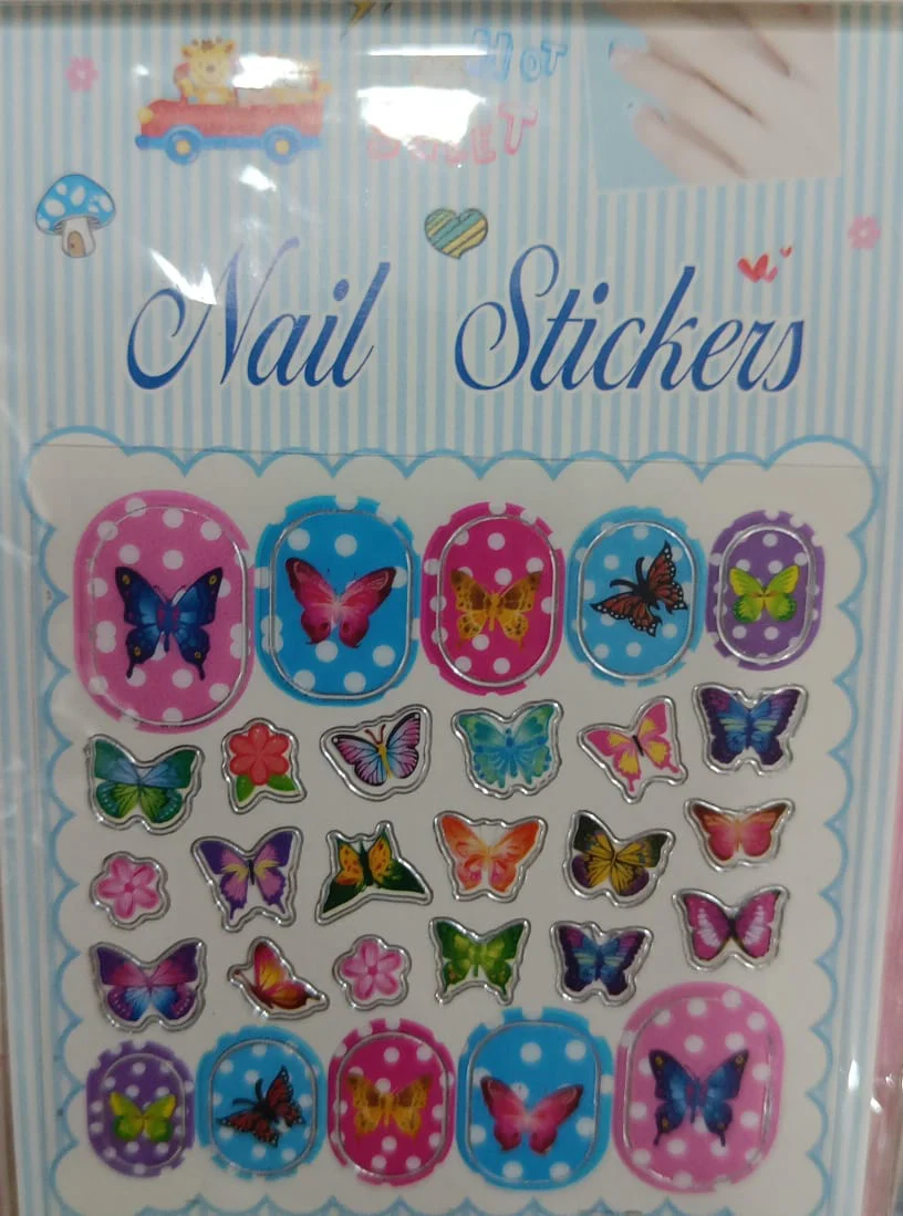 AM1123 3D Nail Sticker My Mide Has Become Animated - Image 6
