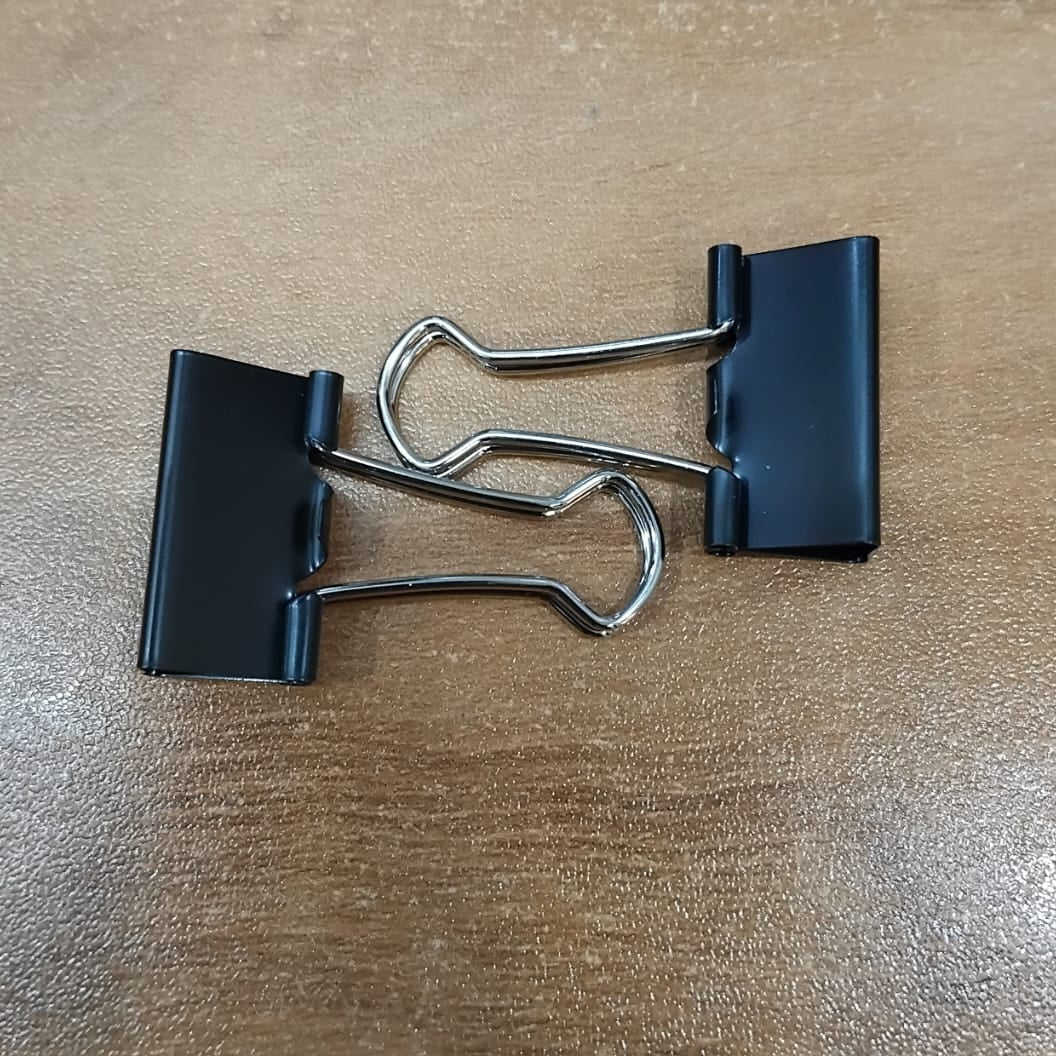 AM2138 Mini Black Clip 12Pcs Binder Clip 25mm - Image 5