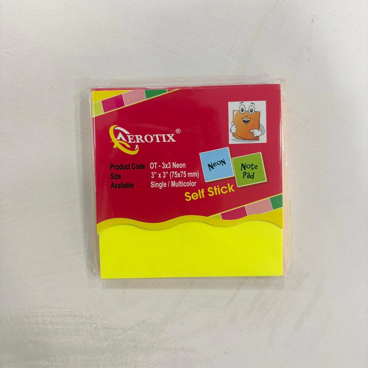 AM2173 Mix Prompt Sticky Note Pad 100 Sheets (3x3) Multicolour - Image 8