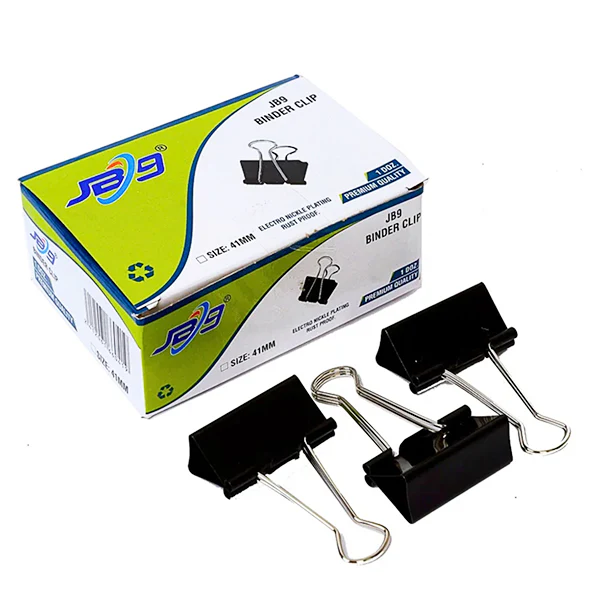 AM2174 Black Clip 12Pcs Binder Clip 41mm - Image 7