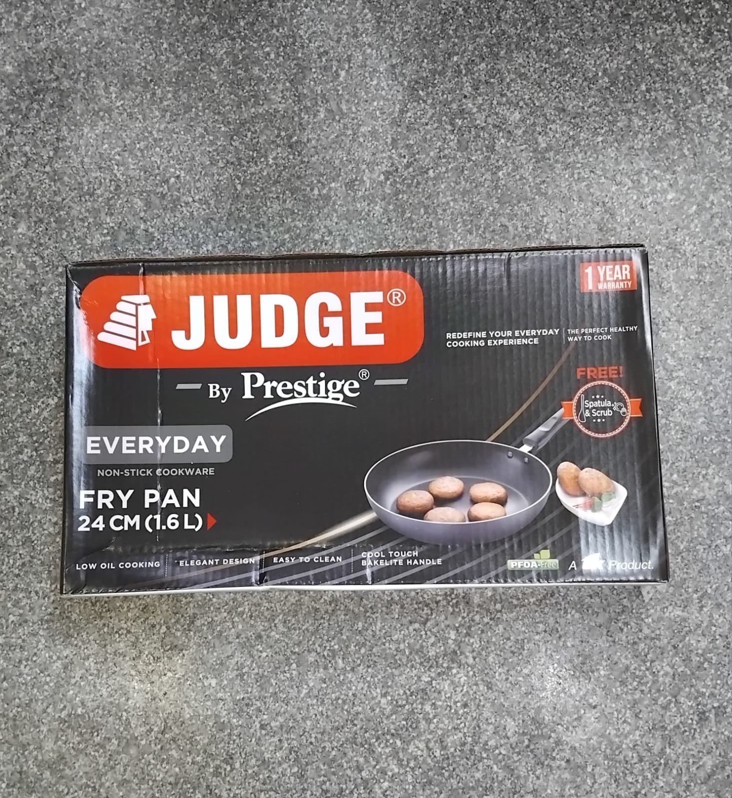 AM2228 Judge by Prestige 24cm (1.6L) Everyday Non-Stick Fry Pan - Image 10