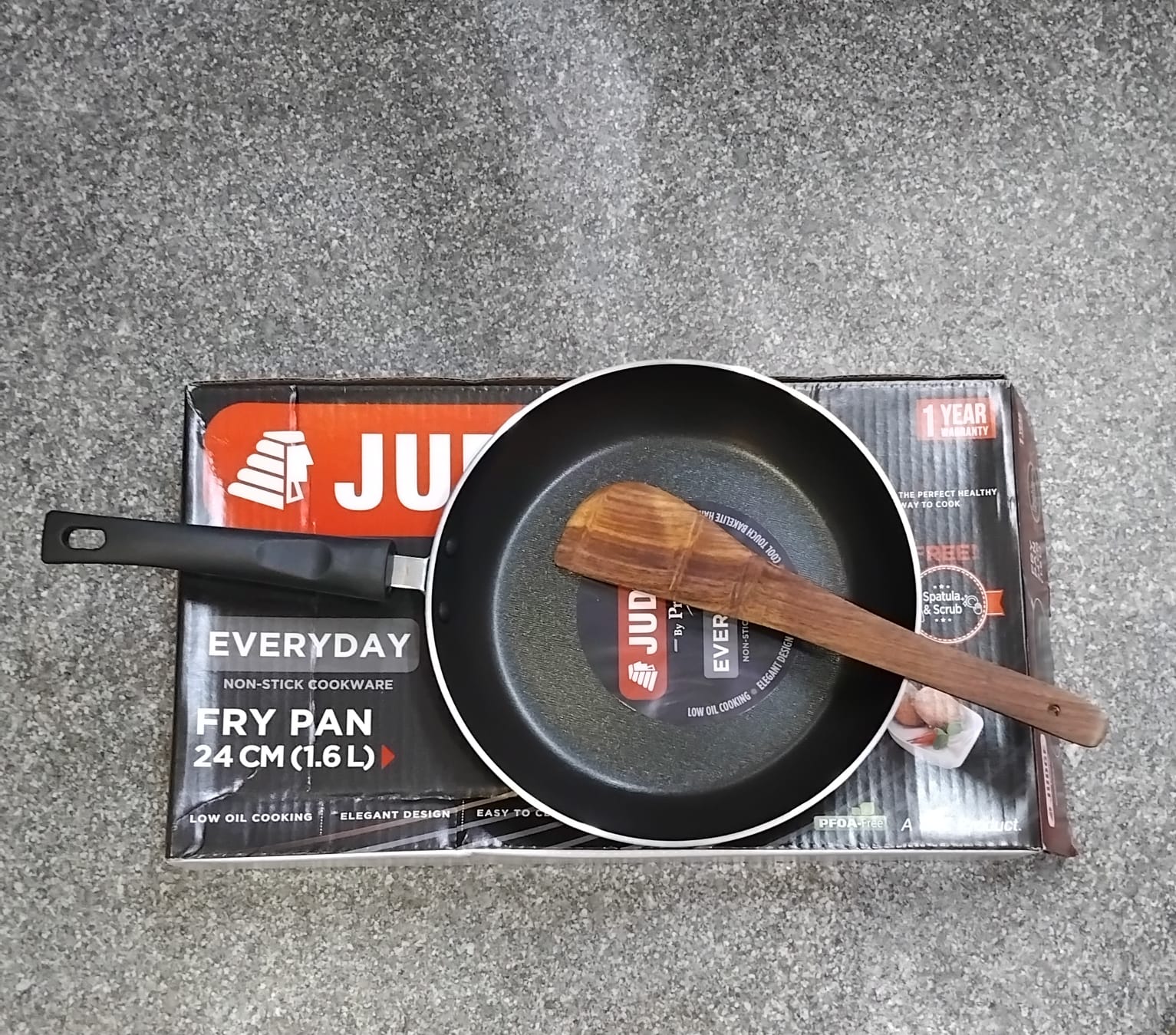 AM2228 Judge by Prestige 24cm (1.6L) Everyday Non-Stick Fry Pan - Image 9
