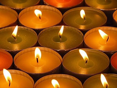 AM2257 Tealight Candles White 3.5 hours burns Time Pack of 100 - Image 4