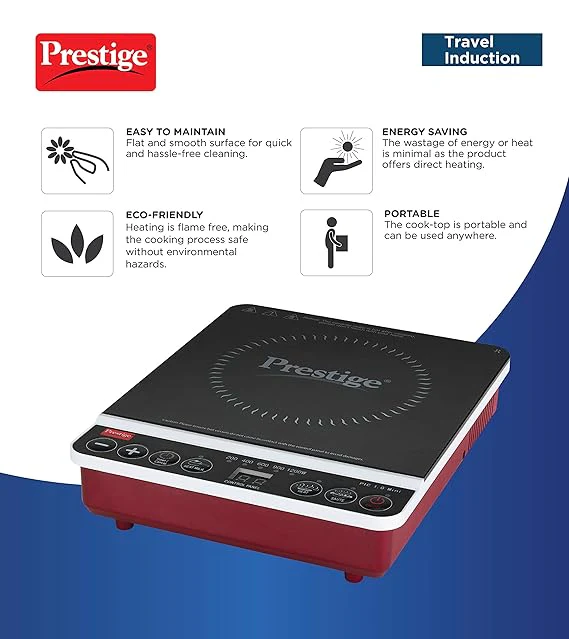AM2271 Prestige Travel Induction Cooktop 1200Watts - Image 4