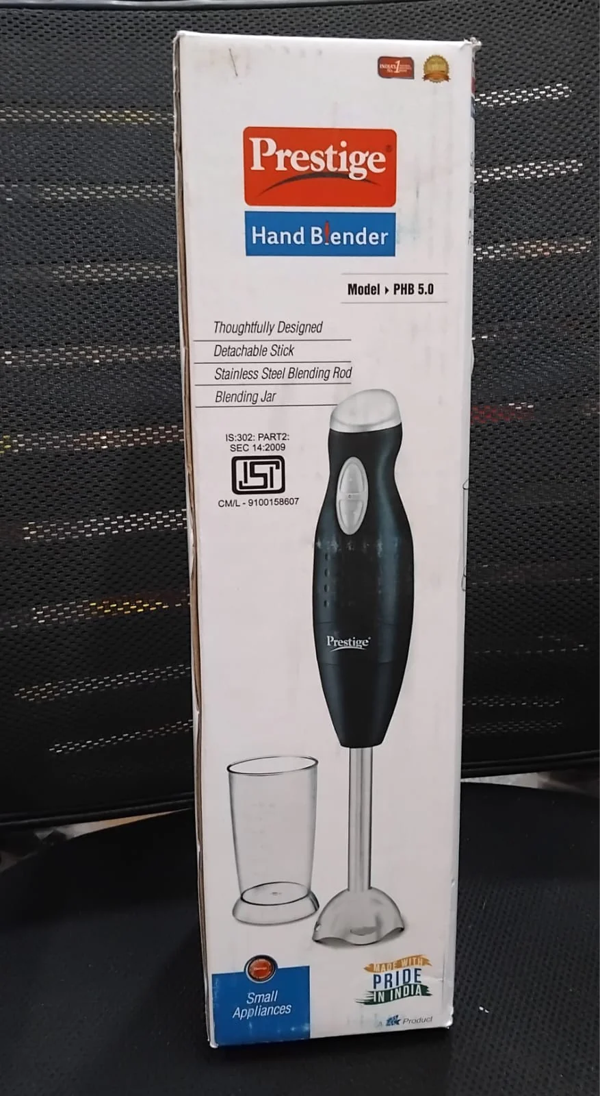 AM2278 Prestige PHB 5.0 200 Watt Hand Blender with Blending Jar - Image 9