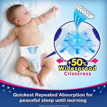 AM2288 MamyPoko Pants Extra Absorb Diaper Pants Large 5 Pants 9-14Kg - Image 5