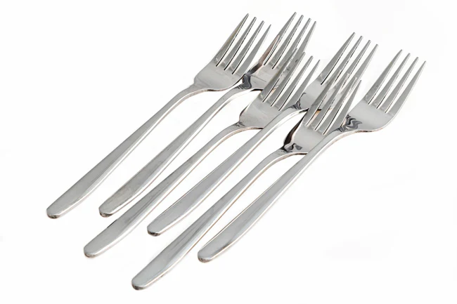 AM2339 Lion Stainless Steel Sobar Finish Fork Spoon Set 6Pcs - Image 4