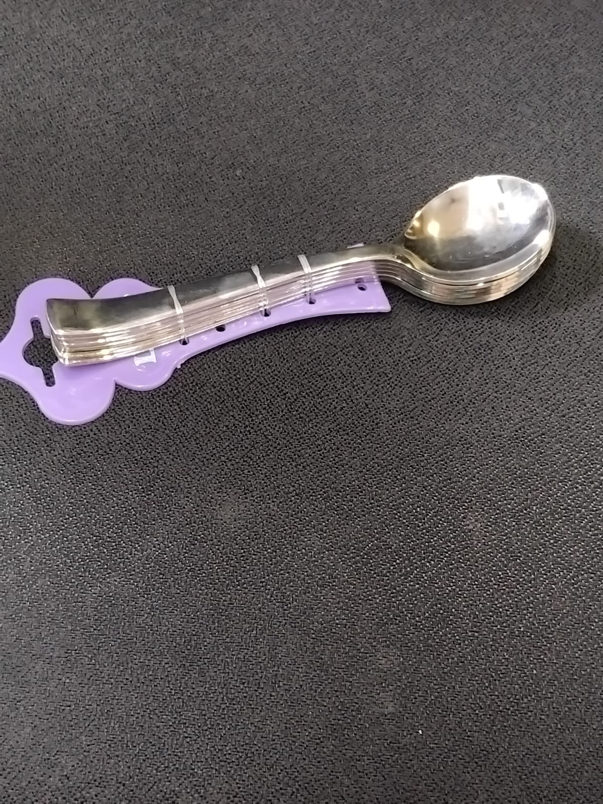 AM2370 Lion Stainless Steel Luxury Noble Baby Spoon 6Pcs - Image 3