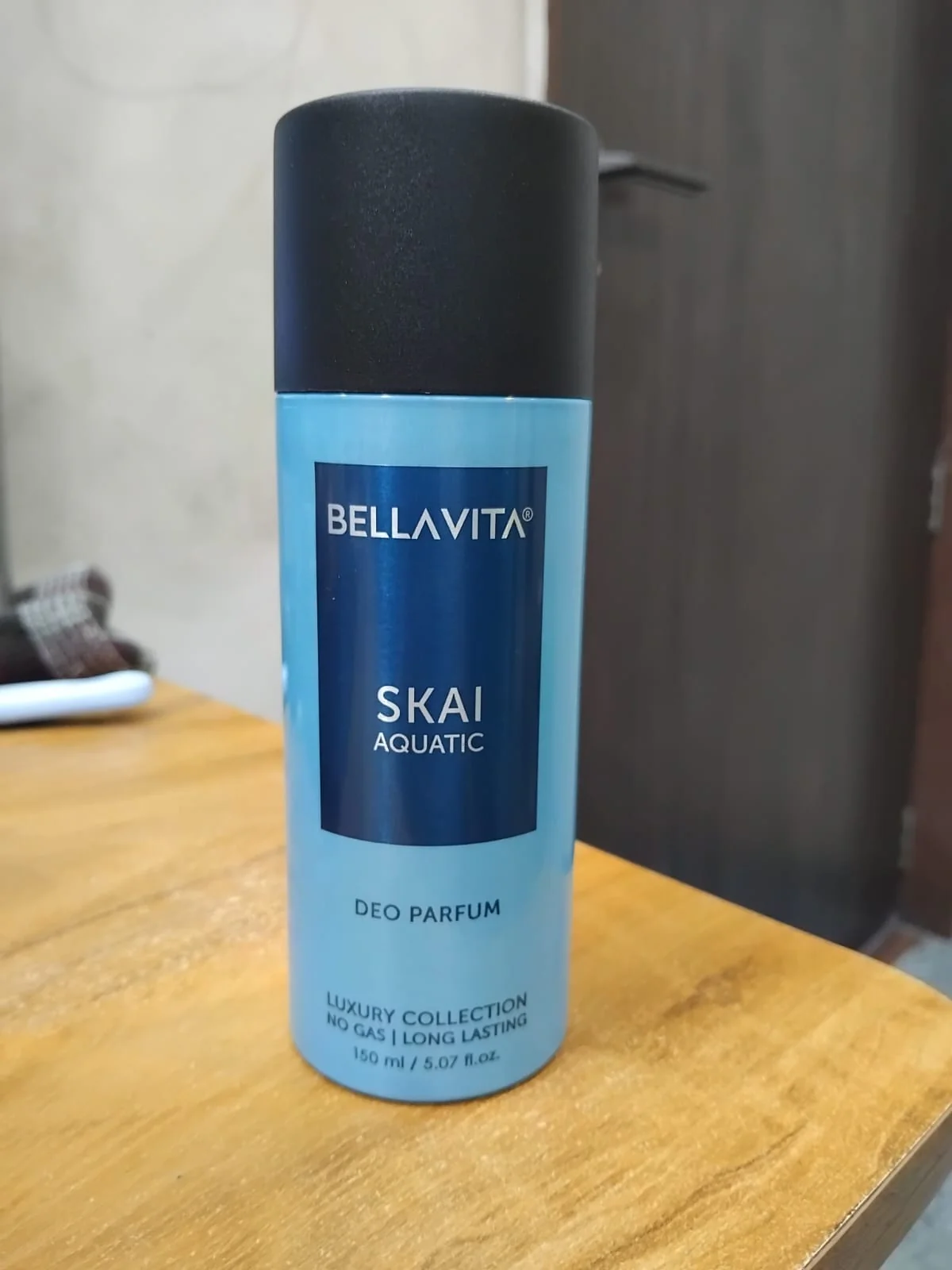 AM2377 Bellavita Skai Aquatic Man Body Parfum Deodorant 150ml - Image 7