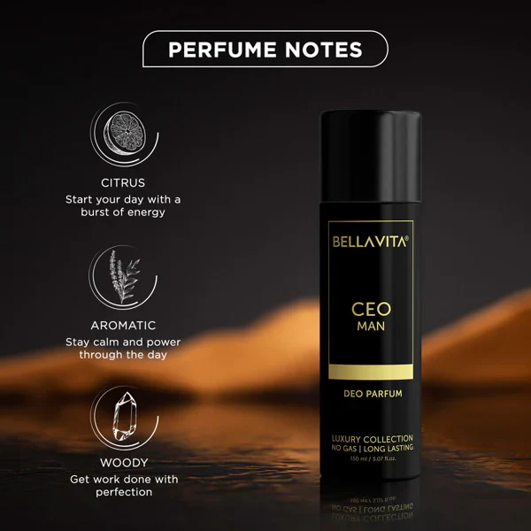 AM2379 Bellavita Ceo Man Body Parfum Deodorant 150ml - Image 7