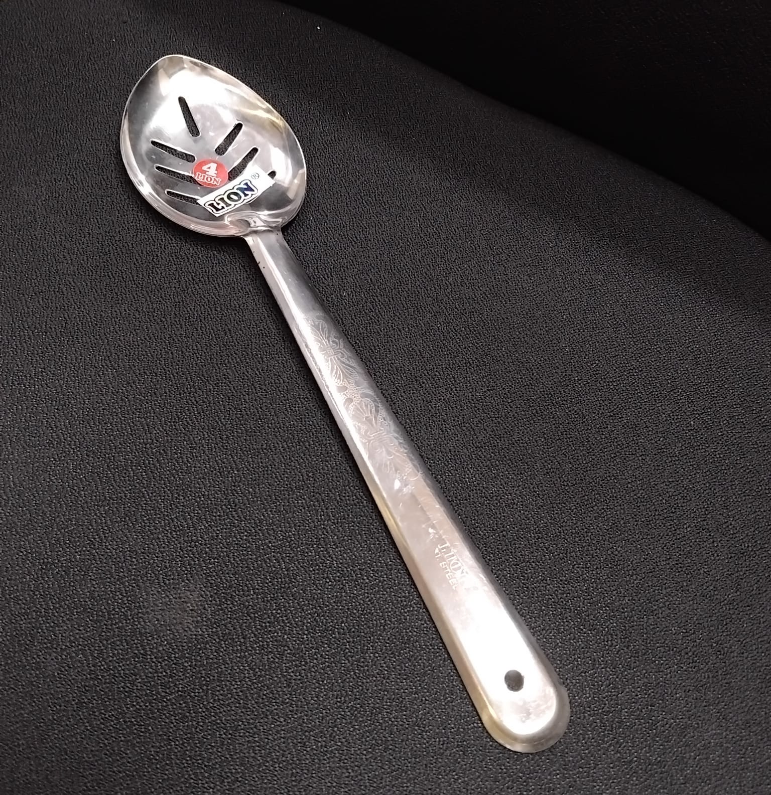 AM2388 Stainless Steel Seving Achar Pan Spoon No.4 1 Pcs - Image 3