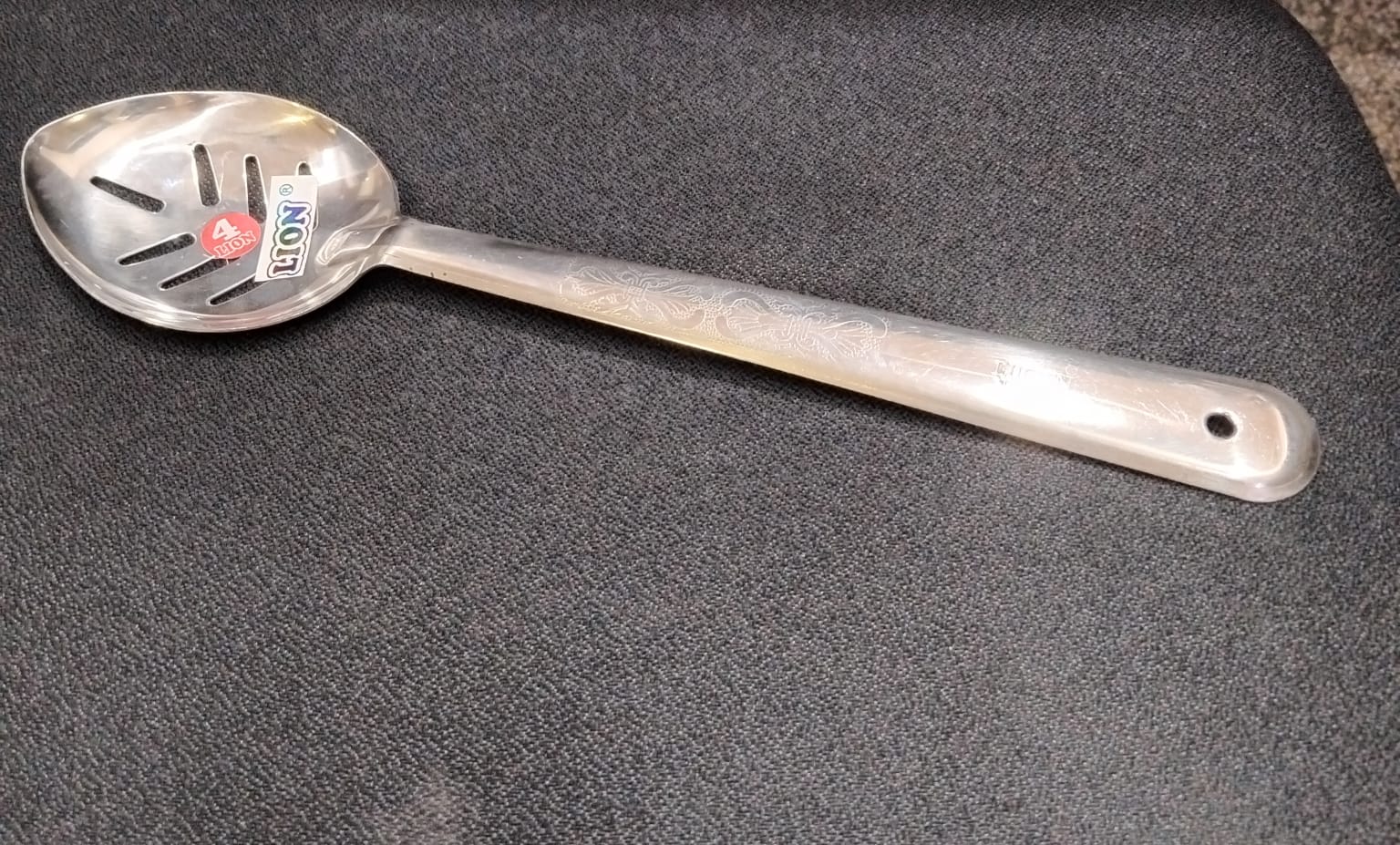 AM2388 Stainless Steel Seving Achar Pan Spoon No.4 1 Pcs - Image 4