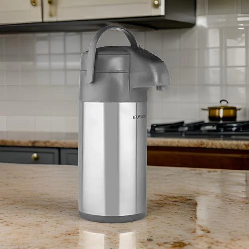 AM2407 Trueware Cosmo Gift Set Insulated Stainless Steel Flask Hot and cold Casserole And Crux Airpot 1800ml 1500ml - Image 3