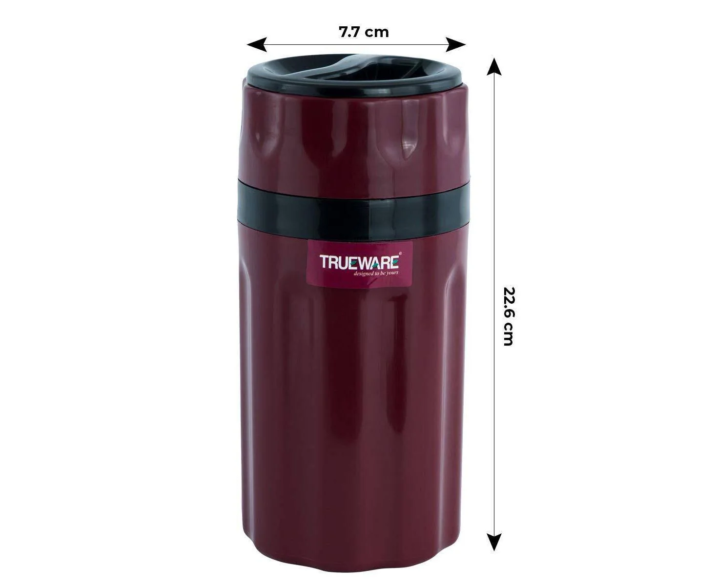 AM2417 Trueware Tuff Insulated Flask 500ml Top Lid Storage Pocket Multicolour - Image 7