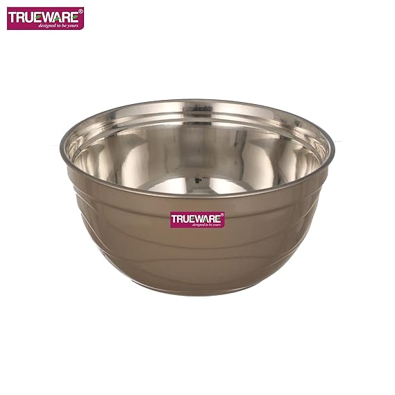 AM2420 Trueware Ultimate Microwave safe Stainless Steel Plastic Serving Bowl Large 2200ml - Image 7
