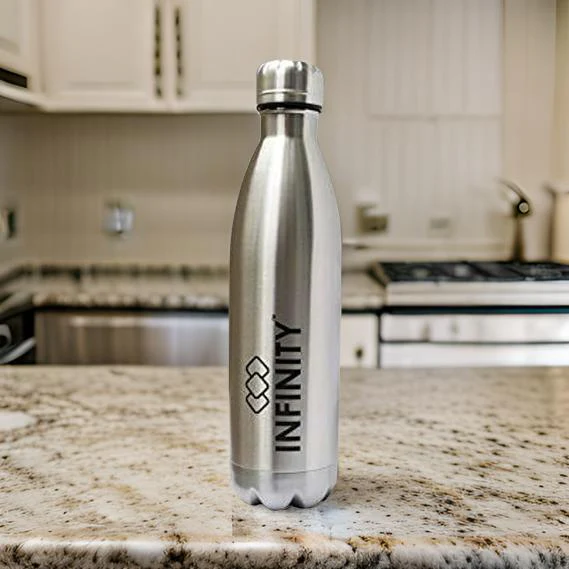 AM2422 Infinity Ace Thermos Flask Double Wall Stainless Steel Vacuum Insulated 1000ml