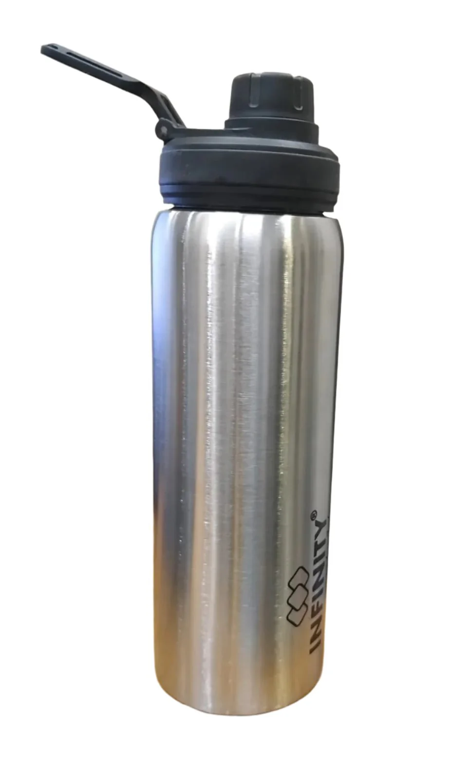 AM2423 Infinity Uno mix colour Single Wall Stainless Steel Water Bottle 1000ml - Image 4