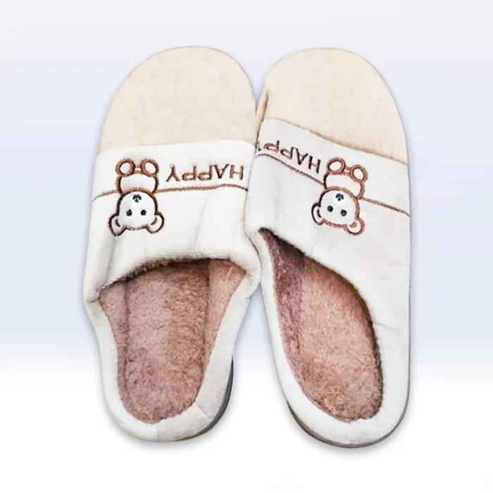 AM2429 Winter Cozy Plaid Slippers Men & Women Size- 44, 45 – Soft, Warm & Stylish -Multicolour - Image 11