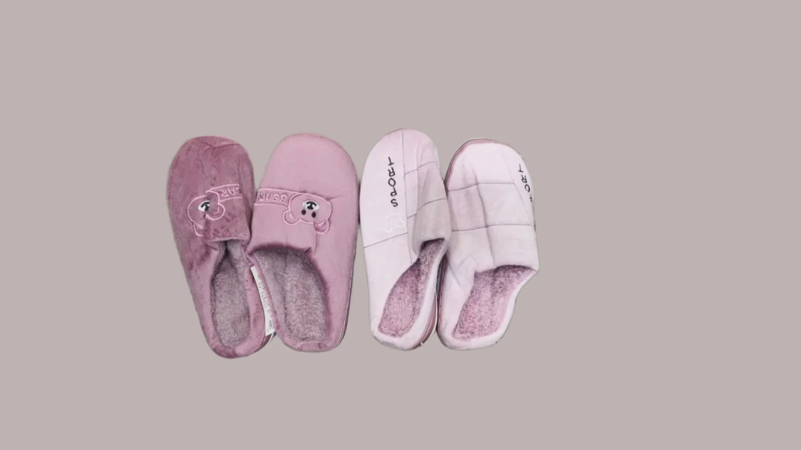 AM2430 Soft Fuzzy Comfort Slippers Men & Women - Size- 40, 41 (Multicolour) - Image 9