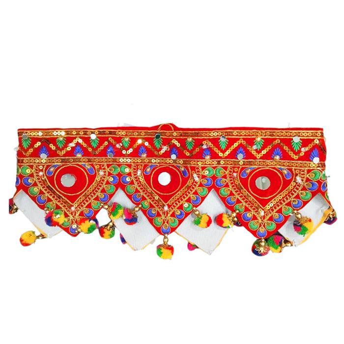 AM2509 Lighting Traditional Toran Art Bandarwal Toran 38Inch Wall Hanging Lights for Home Decoration for Diwali - Image 4