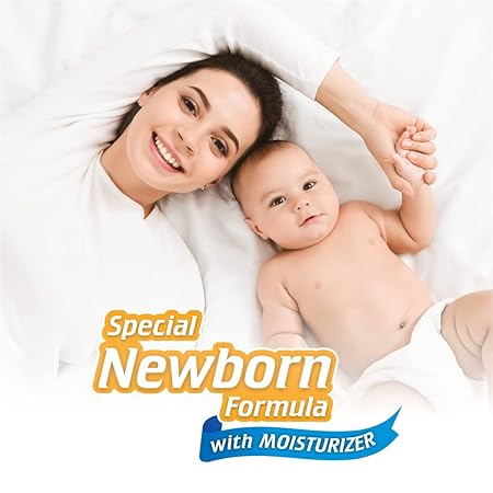 AM2527 Tulip Sensitive Baby Wet Wipes Peach Fruit Extract 72 wipes in a Lid pack 1 Pack - Image 3