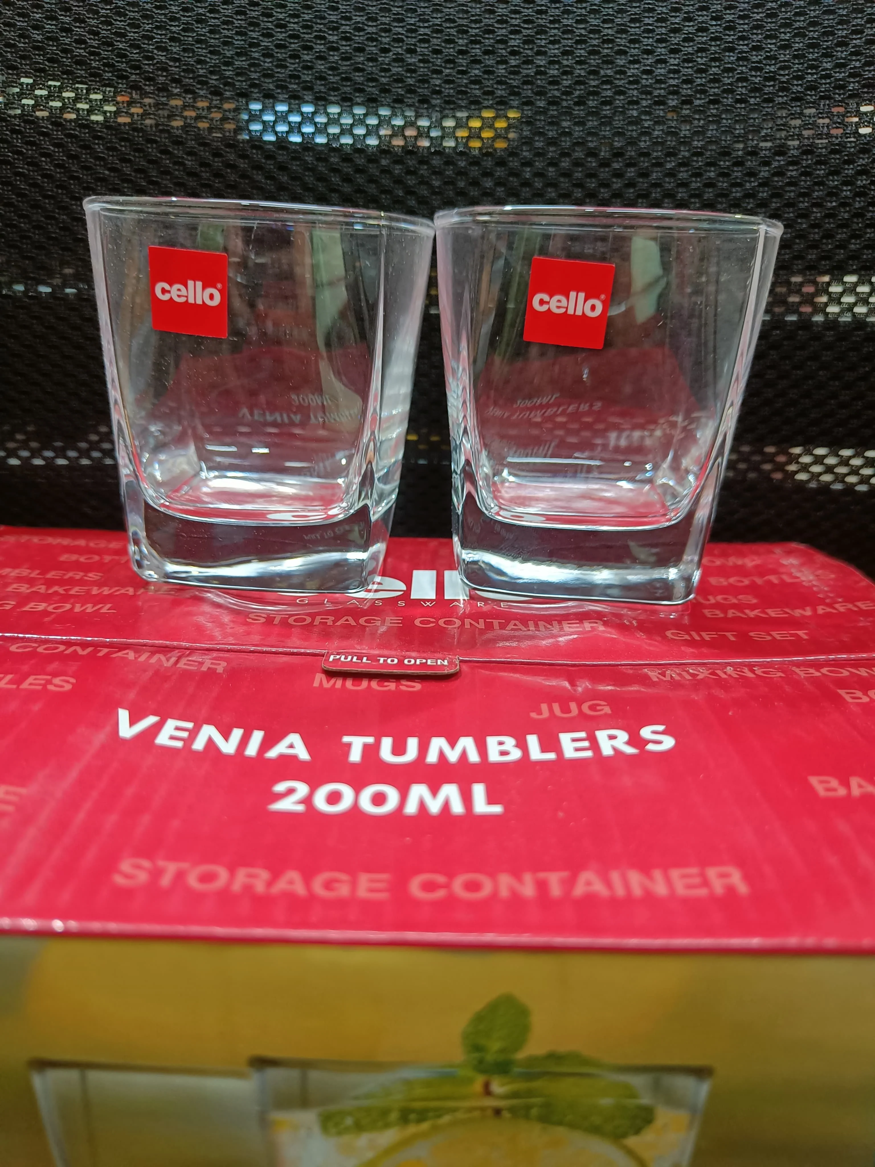 AM2600 CELLO Venia Glass Tumbler, Set of 6 200ml - Image 8