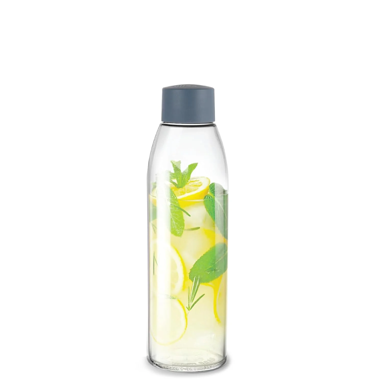 AM2665 CELLO Hydra 900 Glass Fridge Water Bottle with Plastic Cap - Image 3
