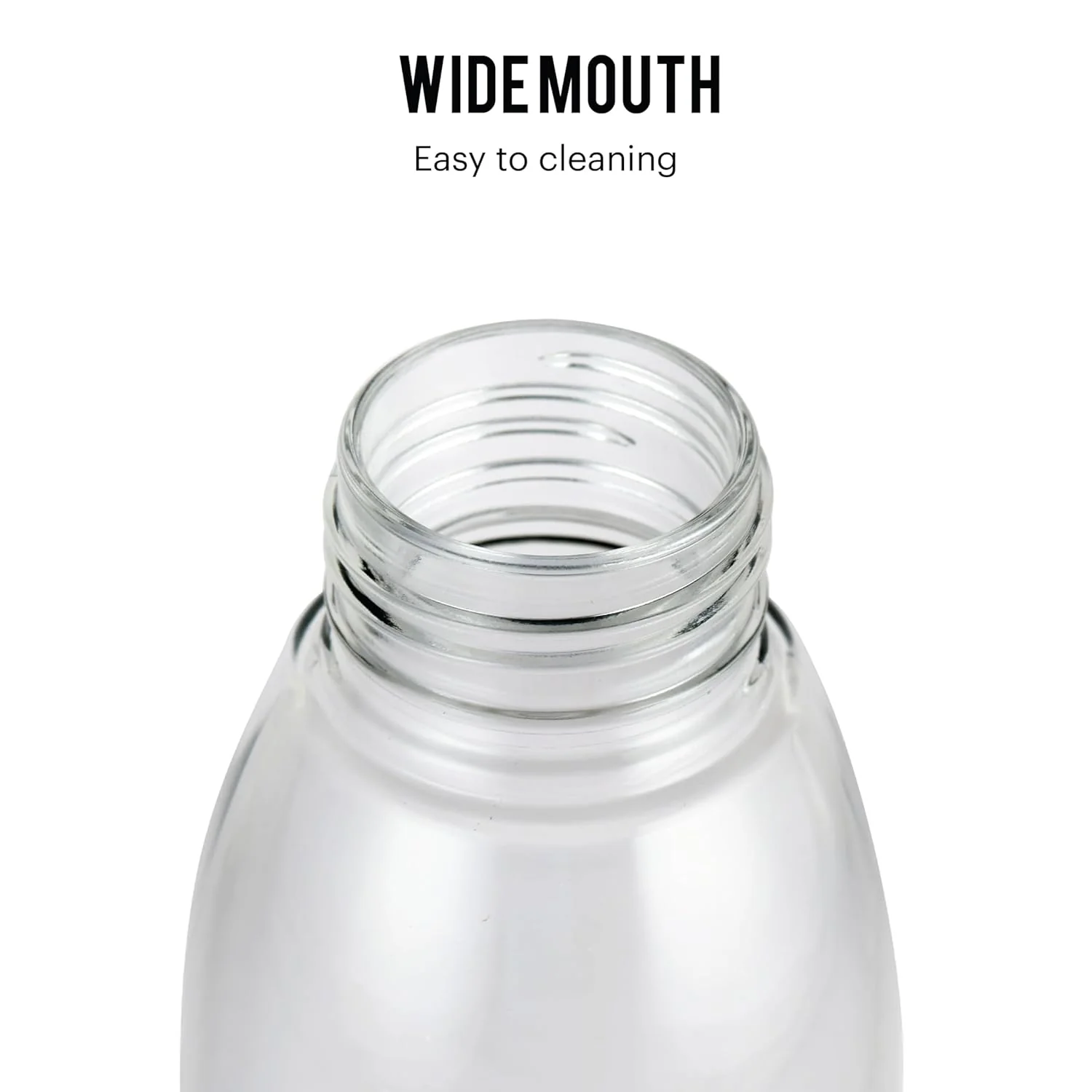 AM2665 CELLO Hydra 900 Glass Fridge Water Bottle with Plastic Cap - Image 6