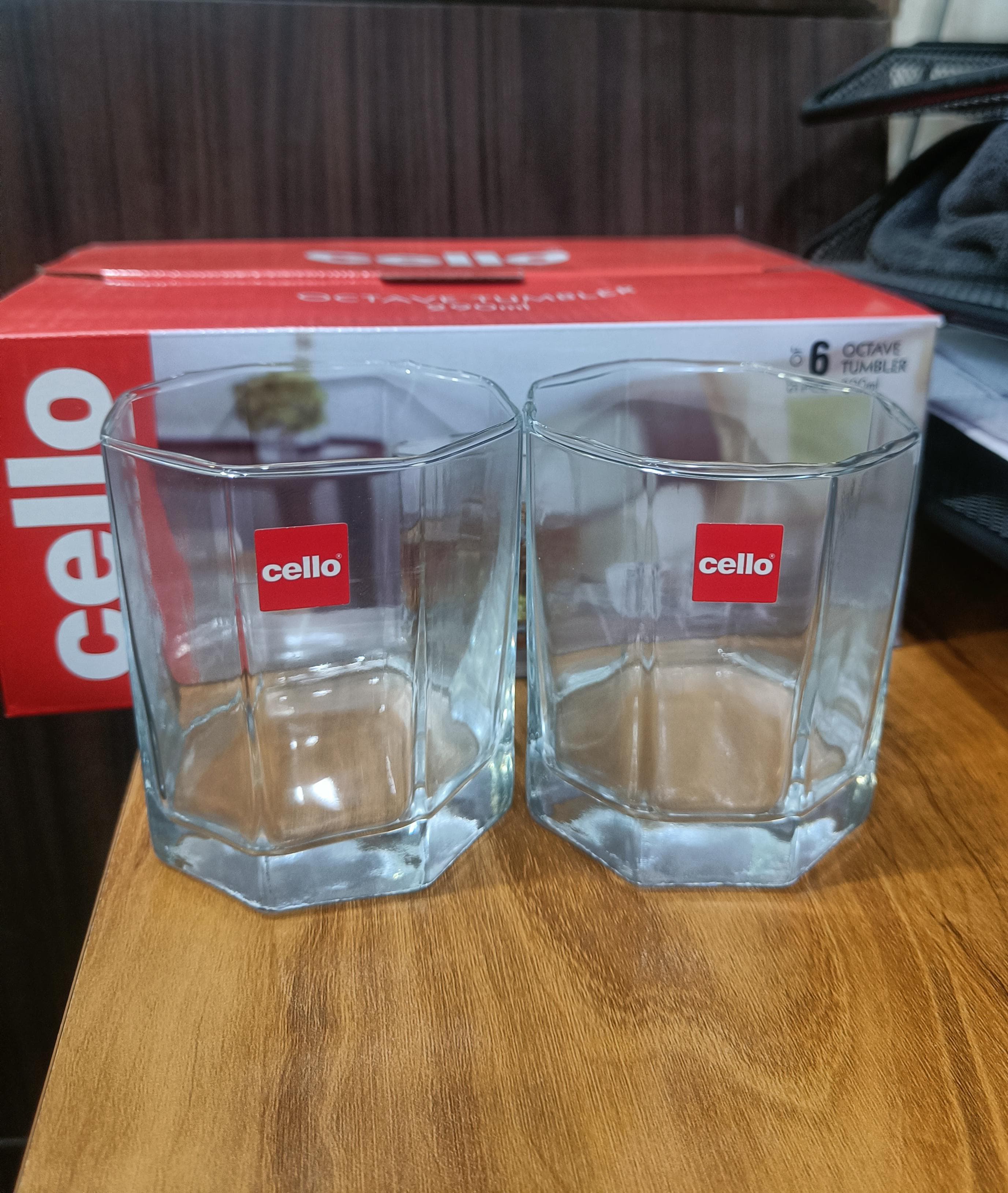 AM2695 CELLO Octave Tumbler glass 290ml Set of 6pcs - Image 7