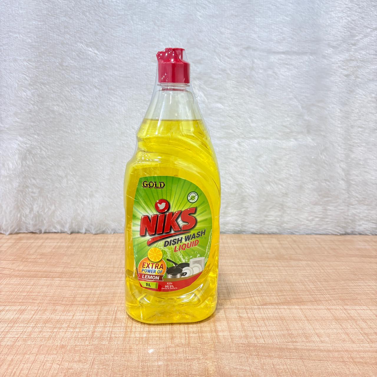 AM2780 Dish Wash Gold 1L Pack of 1 Gives Ultra shine to utensils.